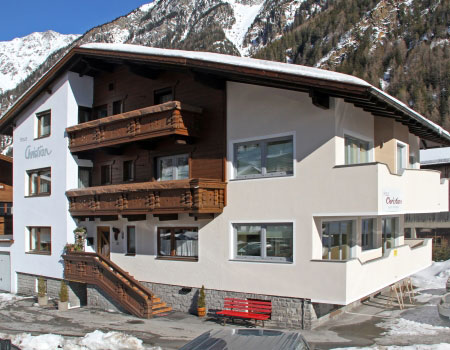 haus christian unterkunft sölden winter